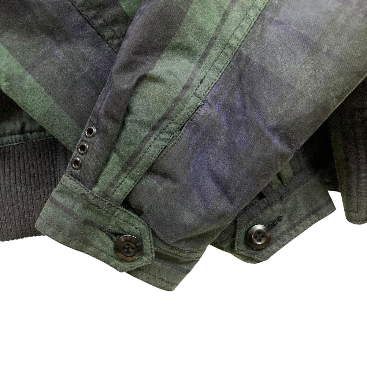 maharishi(マハリシ) ジップアップチェックジャケット114-02 maharishi(マハリシ) ジップアップチェックジャケット114-02