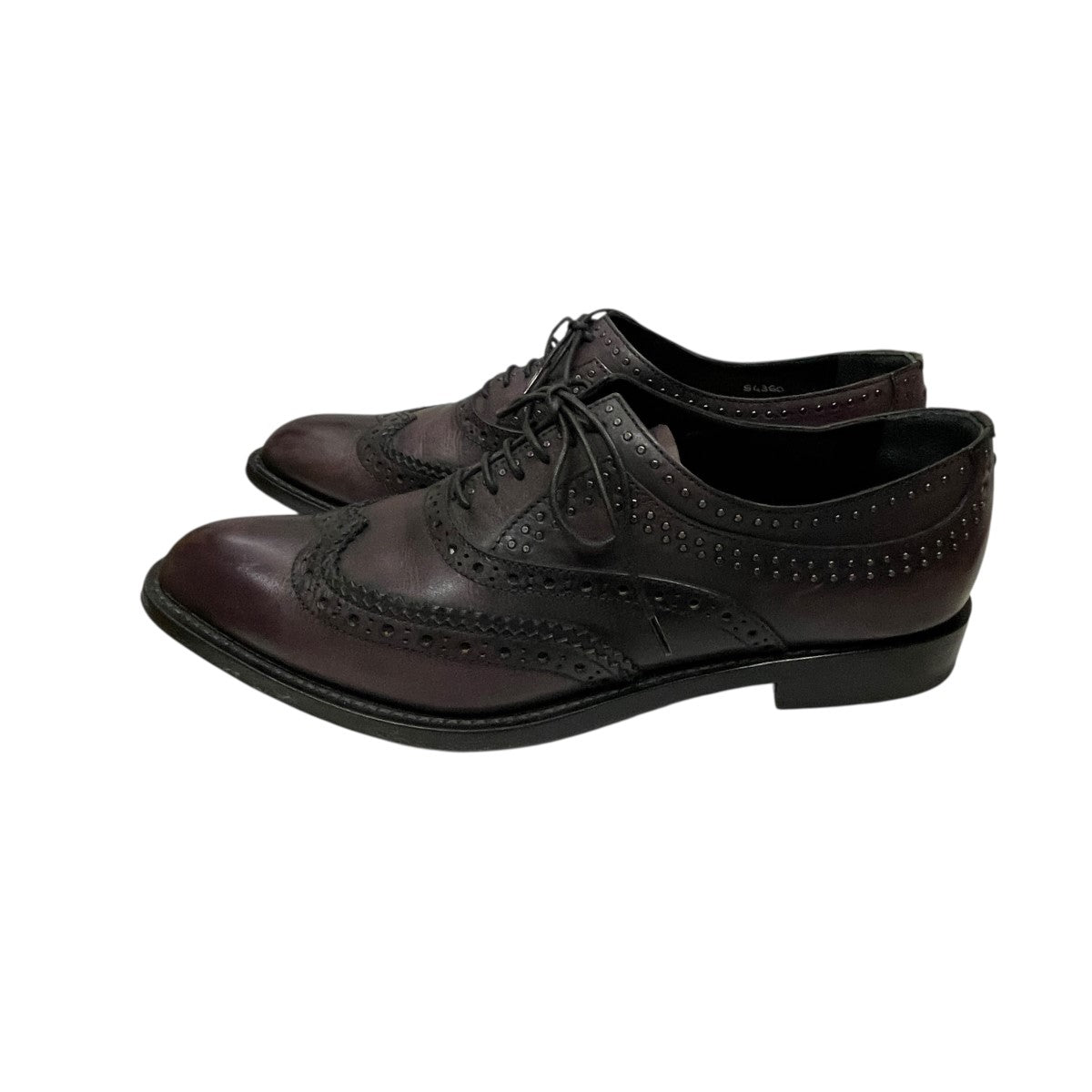 Berluti(ベルルッティ) ウイングチップレザーシューズ パープル