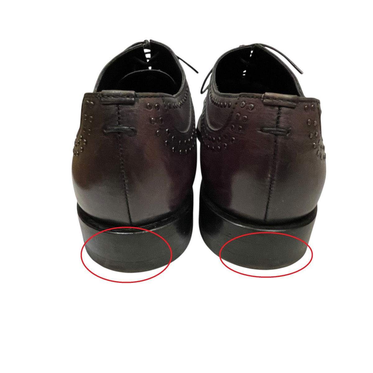 Berluti(ベルルッティ) ウイングチップレザーシューズ パープル