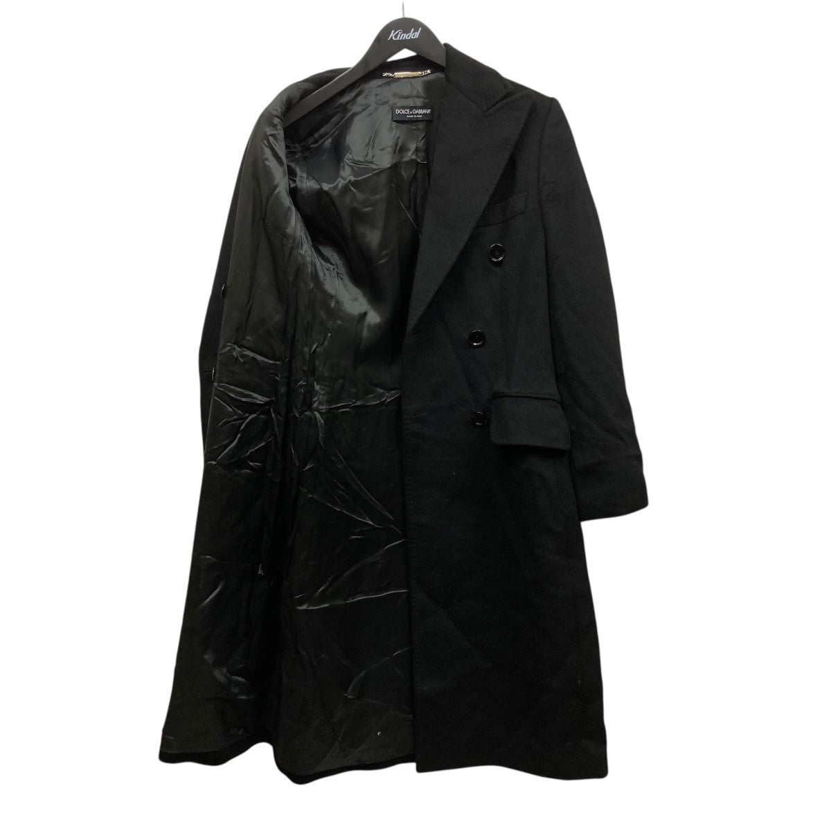 DOLCE ＆ GABBANA(ドルチェアンドガッバーナ) カシミヤ混チェスター