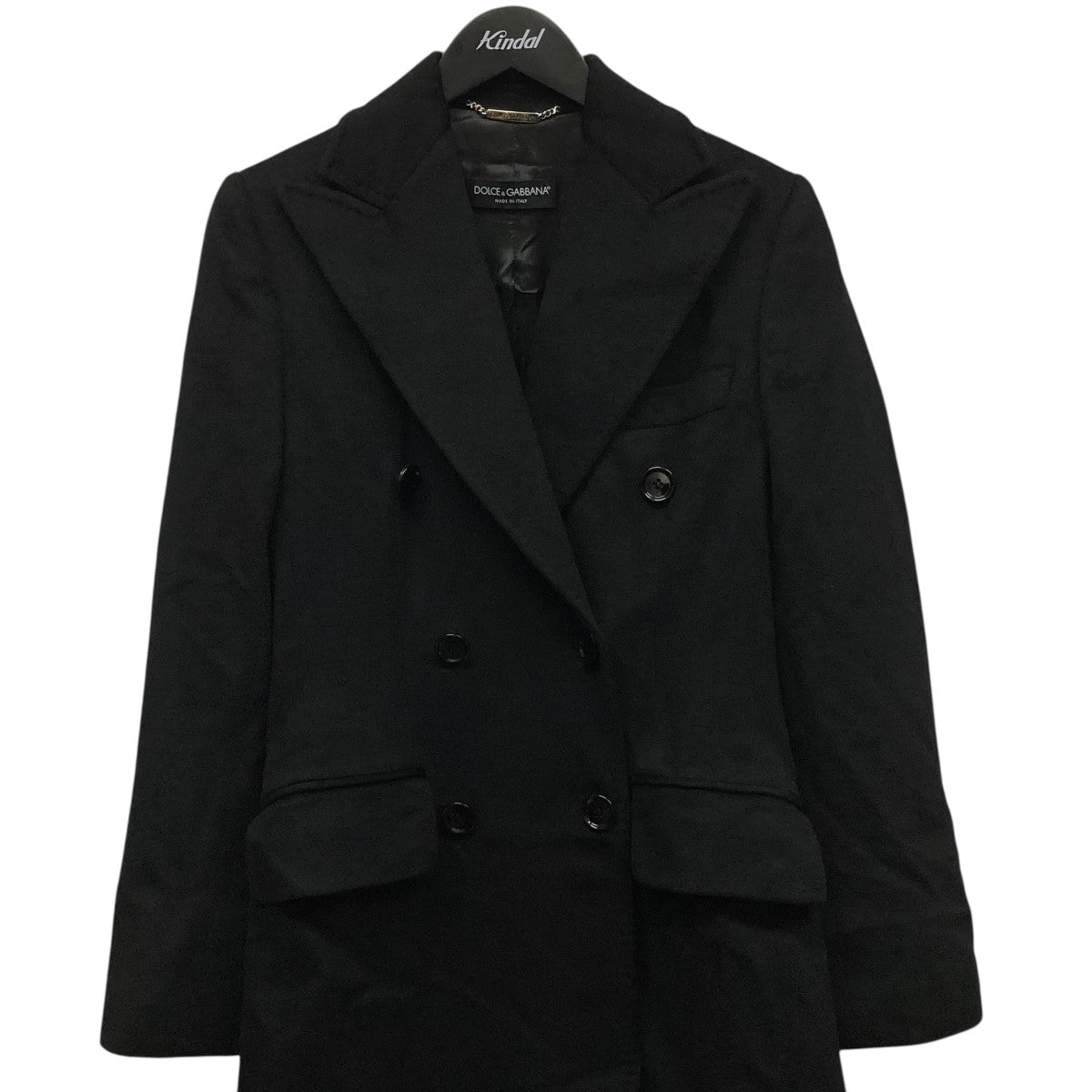 DOLCE ＆ GABBANA(ドルチェアンドガッバーナ) カシミヤ混チェスター