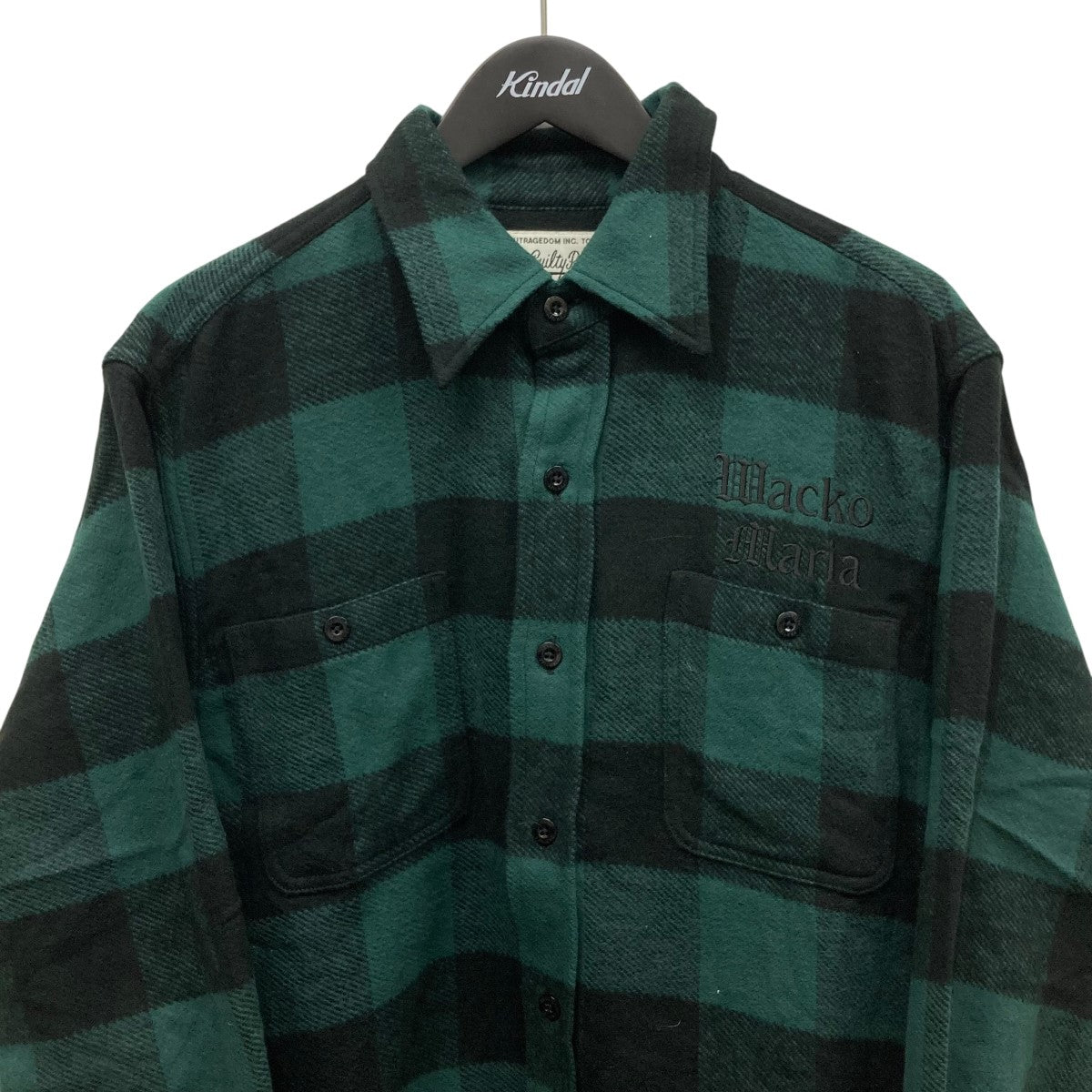 WACKO MARIA(ワコマリア) 24SSFLANNEL CHECK REGULAR COLLAR