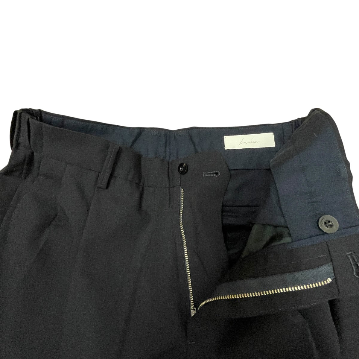 IRENISA(イレニサ) 23SS2 TUCK WIDE PANTSタックパンツIH-23SS-P018-MT