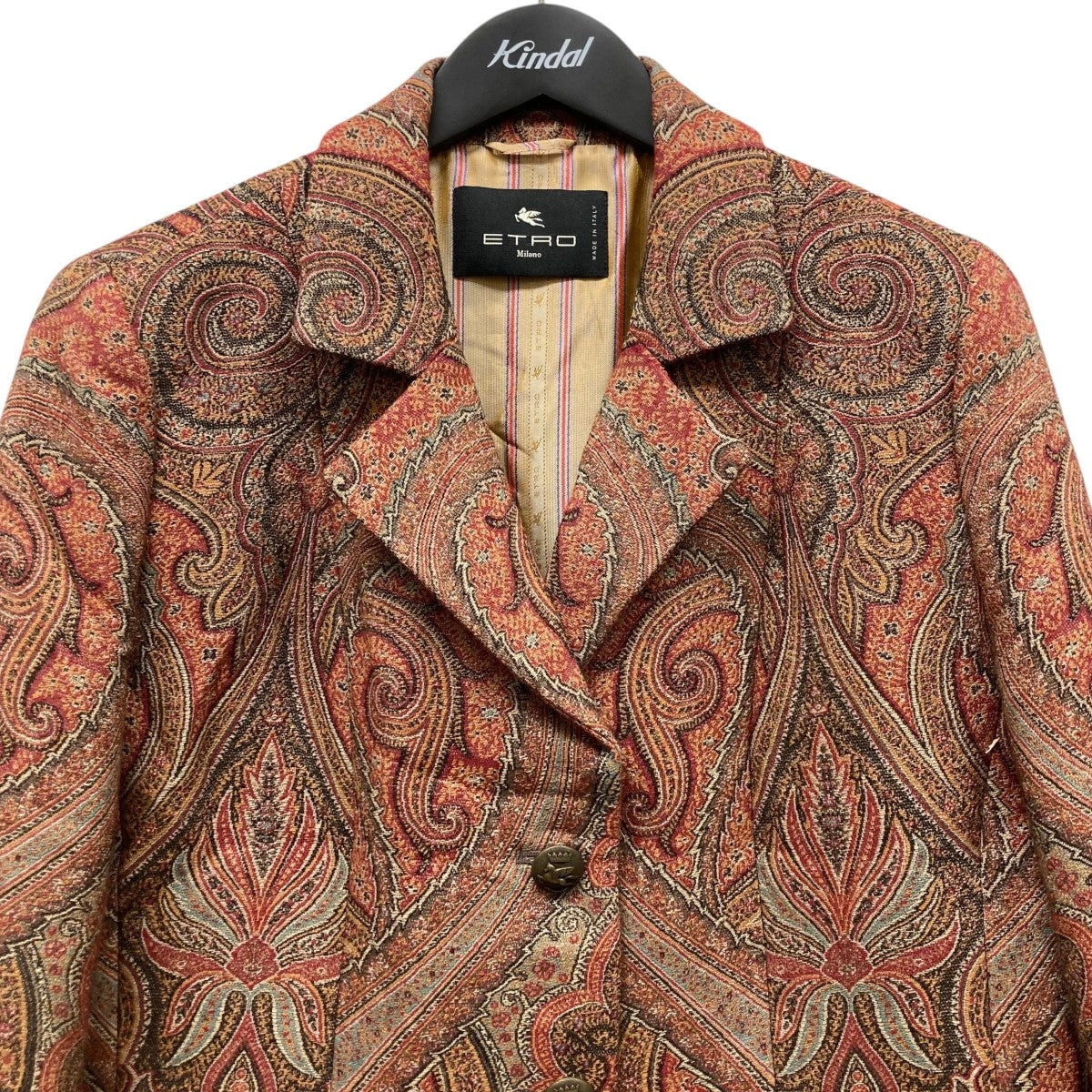 ETRO(エトロ) ペイズリー柄テーラードジャケット202-18803-0631
