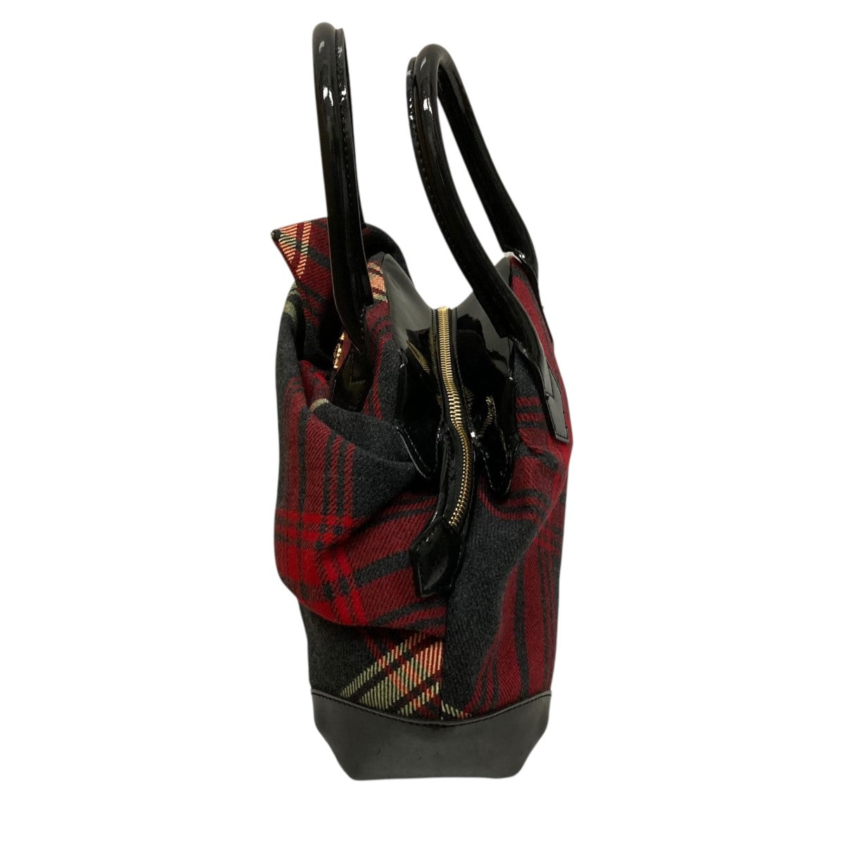 Vivienne Westwood ハンドバッグ 青と黒チェック Yahoo!オークション -「ヴィヴィアンウエストウッド バッグ