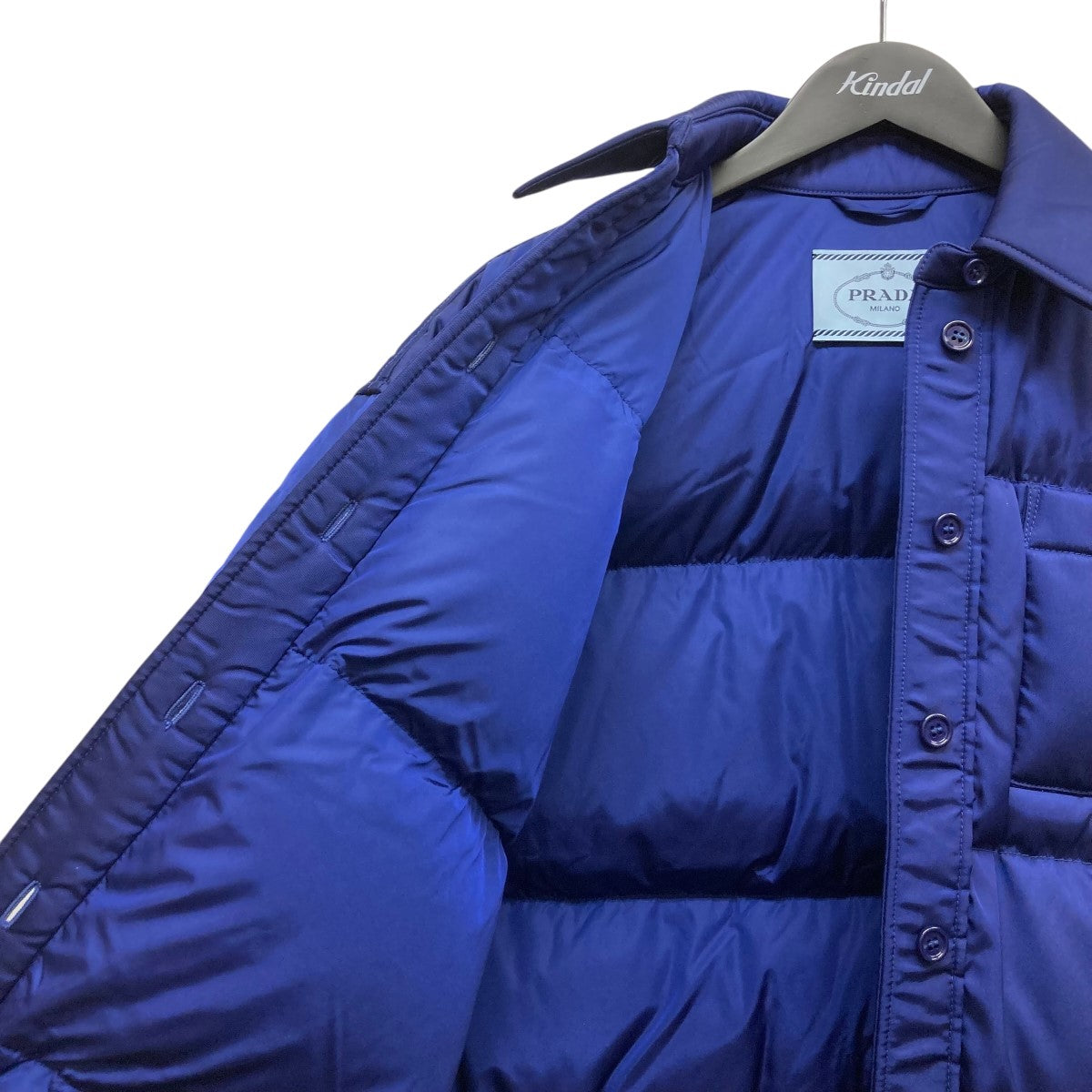 PRADA(プラダ) 三角プレートダウンジャケット29X042 29X042 ネイビー