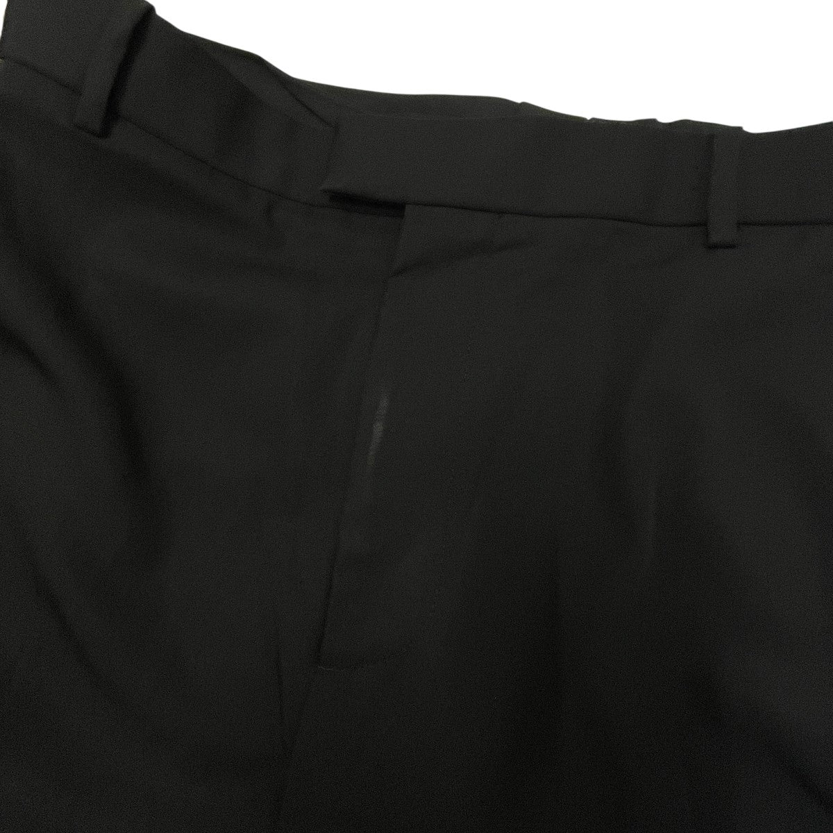 ボッテガヴェネタ　パンツ　ブラック　48サイズ BOTTEGA VENETA(ボッテガヴェネタ) ドライムーリンウールパンツ