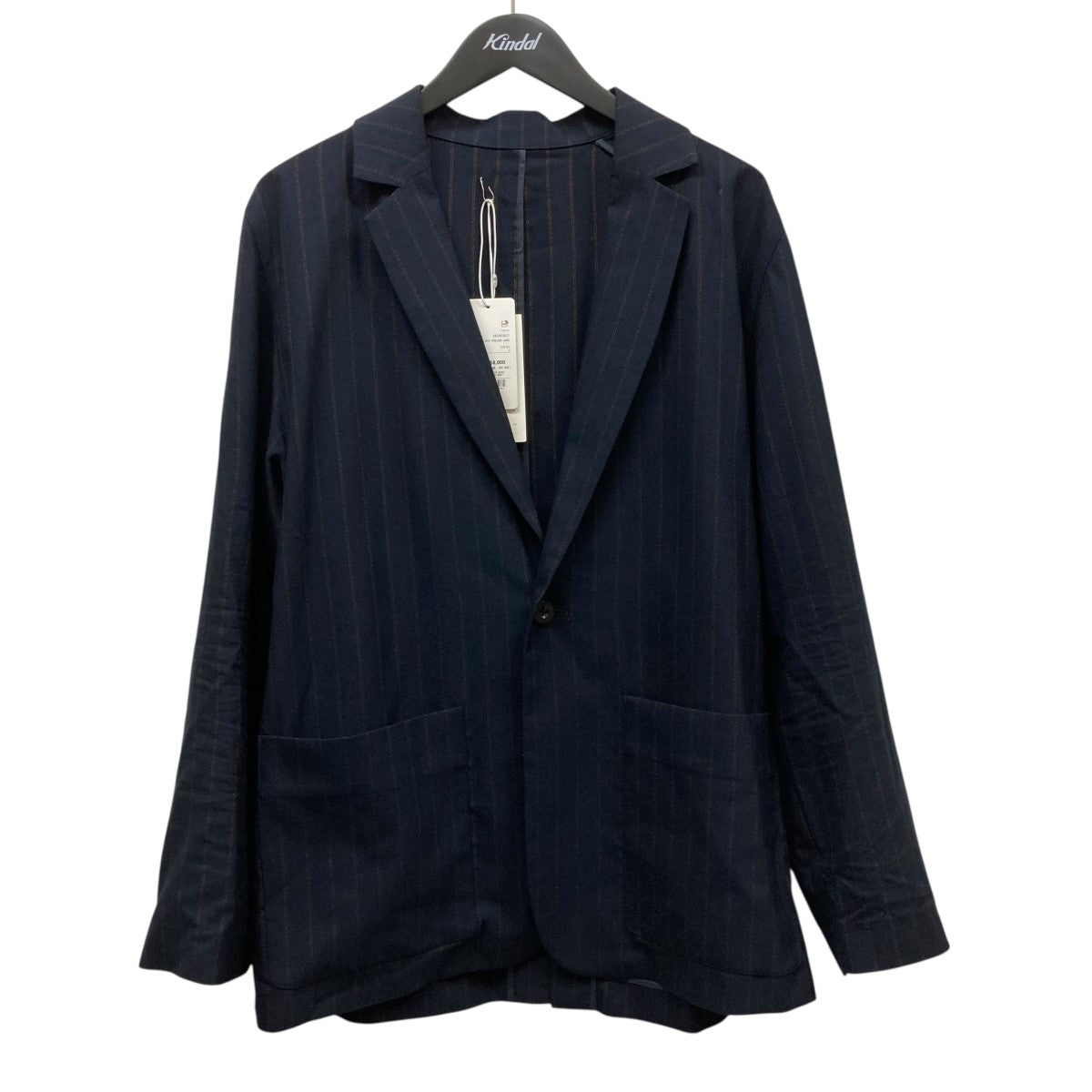 RELAXED SHOULDER JACKETストライプジャケットIH-23FW-J027-MSS