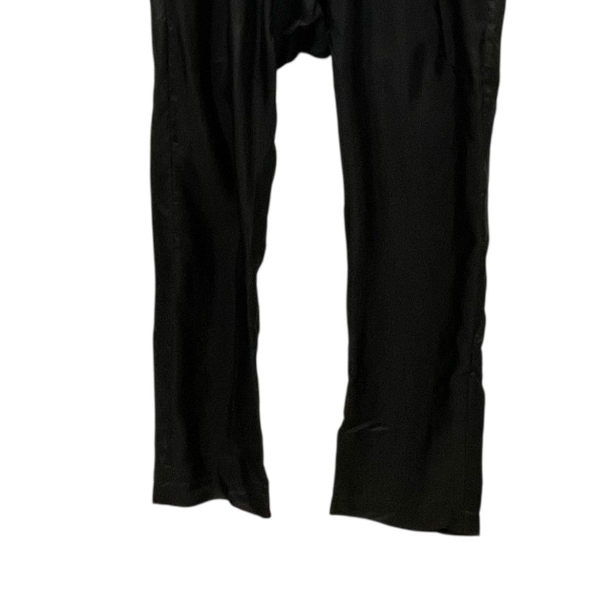 RICK OWENS 25SSDRAWSTRING LONG -J-ソローストリングサテンパンツRU01E5380-J 古着・中古-4枚目のアイテム画像