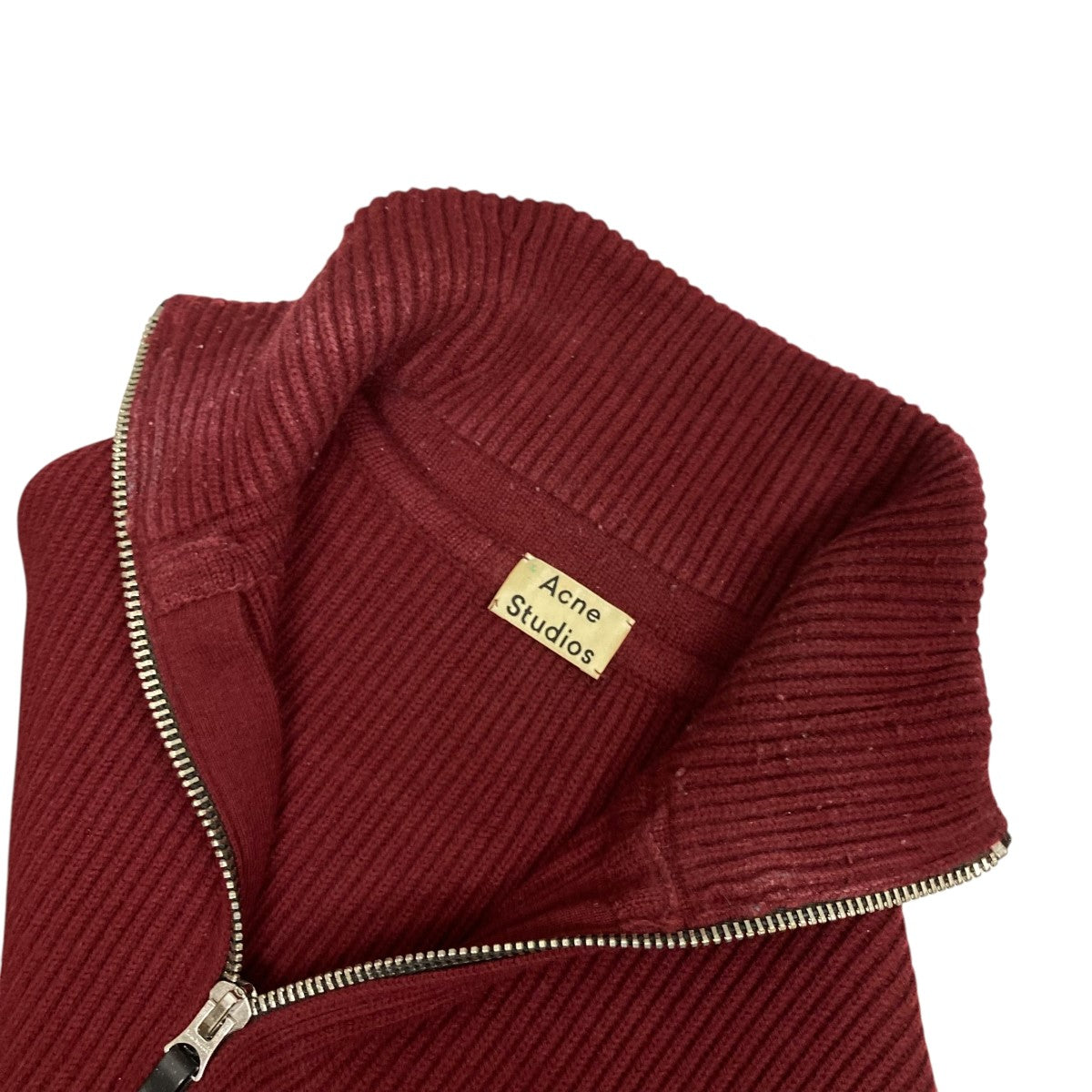 ACNE STUDIOS(アクネストゥディオズ) ハイネックハーフジップニットFN
