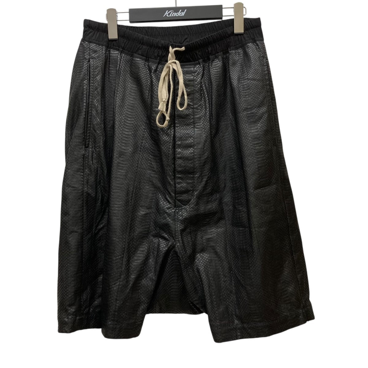RICK OWENS(リックオウエンス) パイソンレザーハーフパンツ