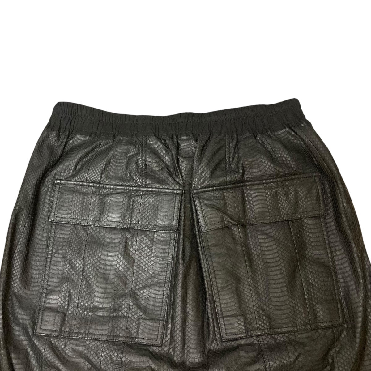 Rick Owens リックオウエンス　ブリスターレザー　パンツ　サルエル Rick Owens リックオウエンス ブリスターレザー パンツ サルエル