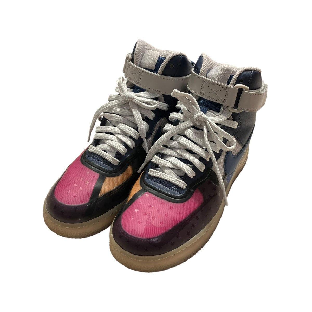 ナイキ ハイカット 中古・古着通販】NIKE (ナイキ) ハイカットスニーカー パープル