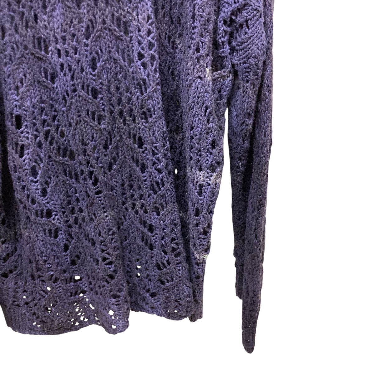 DAIRIKU(ダイリク) Tie-dye Flower Pattern Hand Knitting