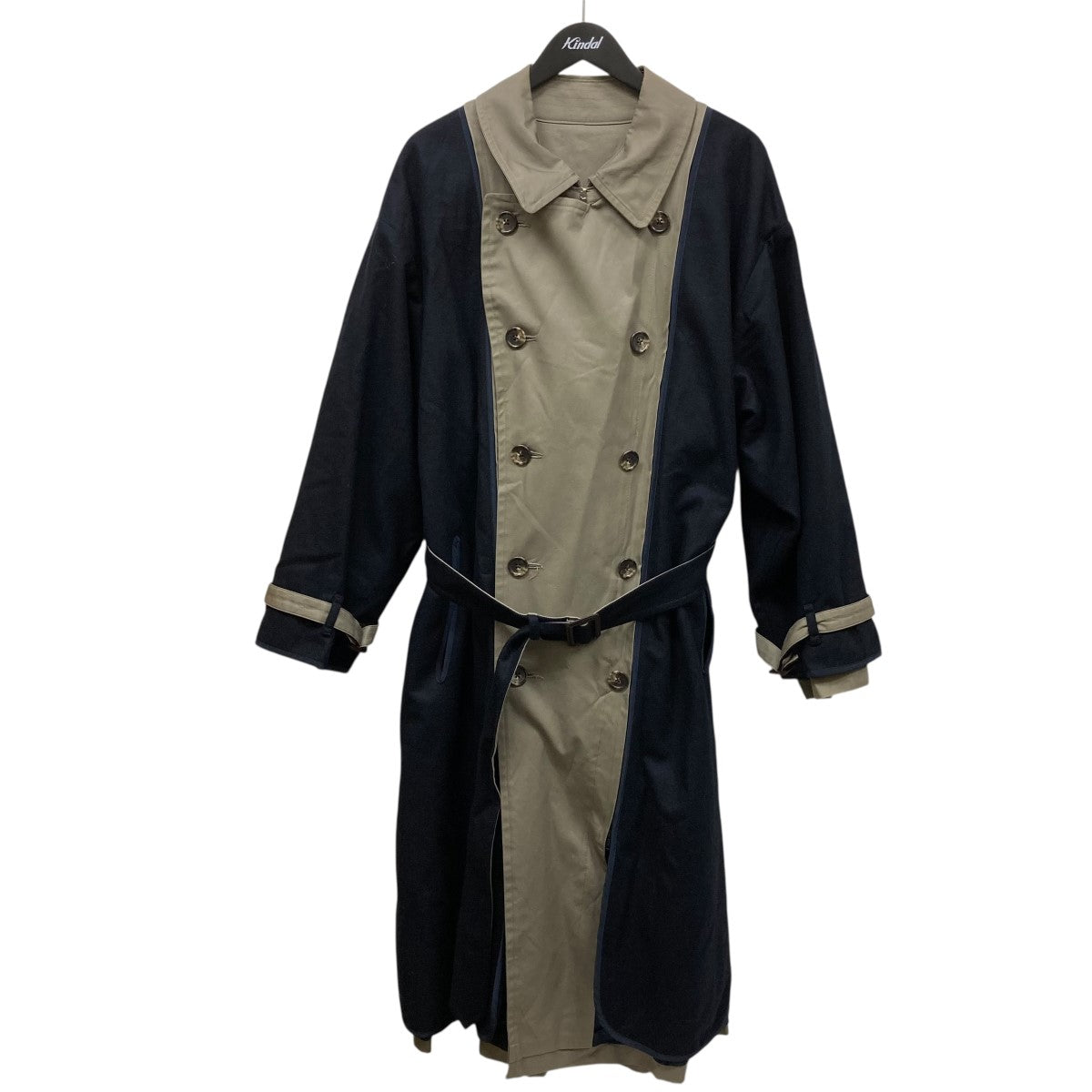 YOKE リバーシブルトレンチコート 2 YOKE | REVERSIBLE TRENCH COAT (CHARCOAL) | リバーシブルトレンチ