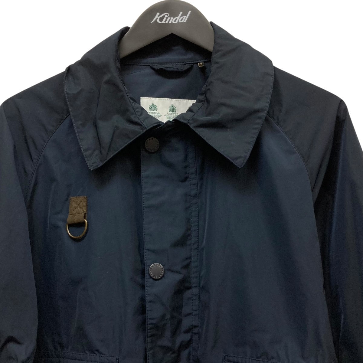 Barbour ネイビージャケット 38 Barbour(バーブァー) SPEY CASUALジップアップジャケット2001170
