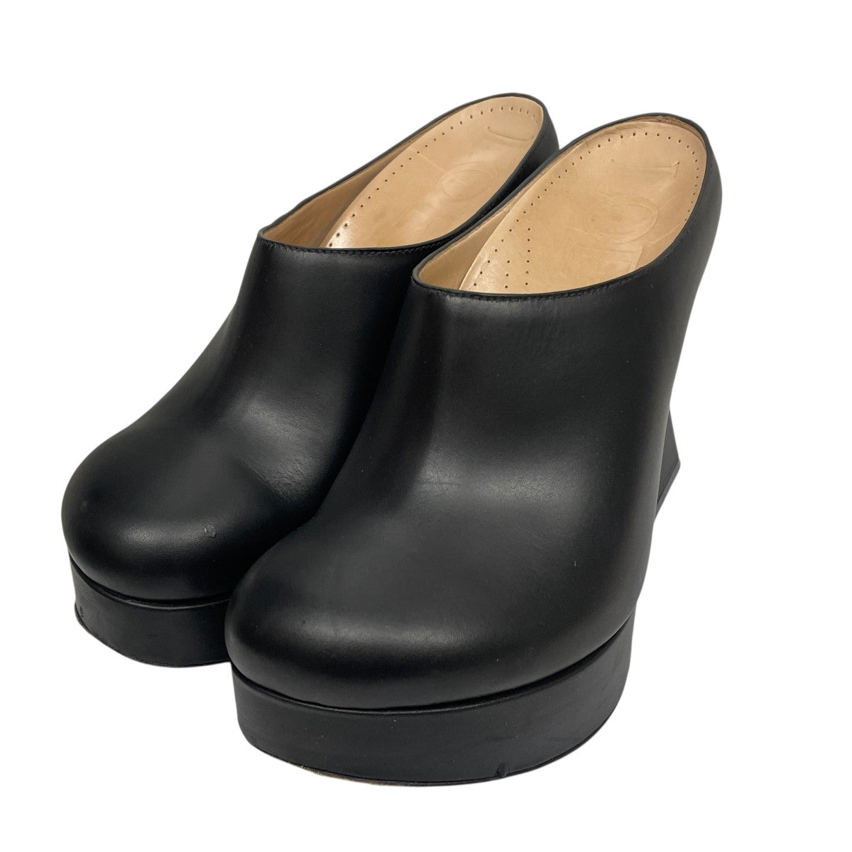 LOEWE トイ ブラック ミュール 38 新品未使用 定価以下かなりお得!! ロエベ(LOEWE)ロエベ イーズ バックル サンダル 靴 レディース