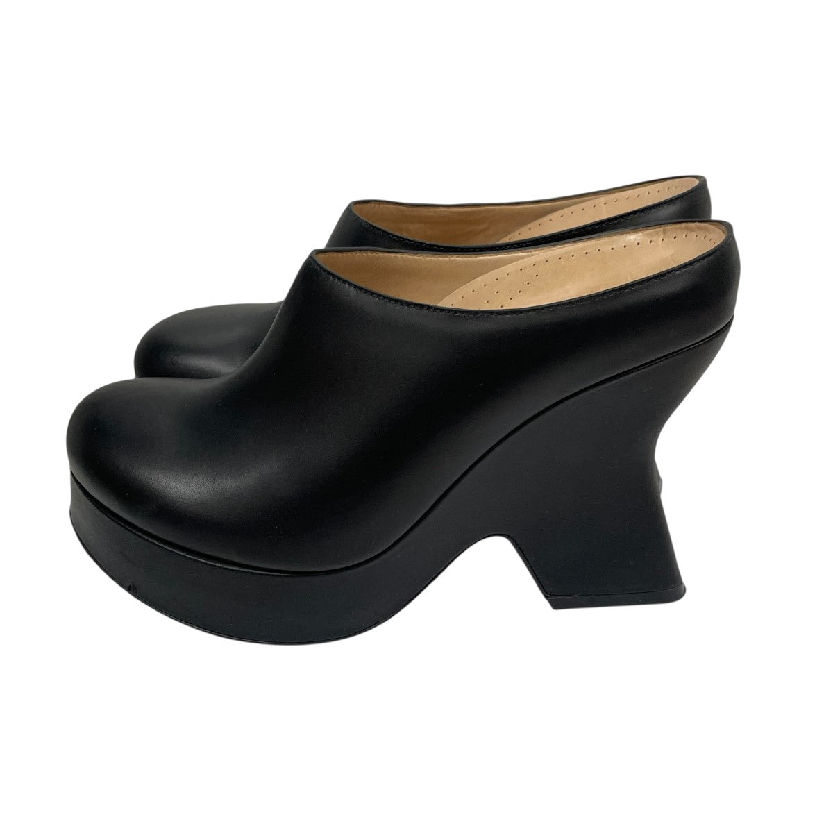 LOEWE(ロエベ) ヒールミュール962301 962301 ブラック サイズ 表記無し