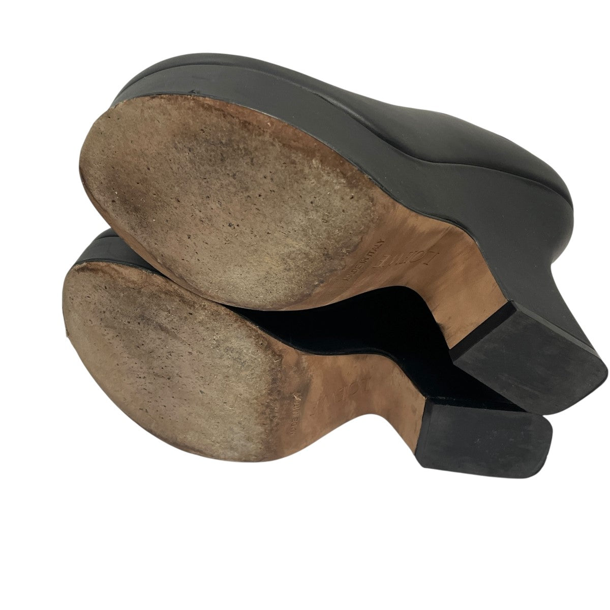 LOEWE(ロエベ) ヒールミュール962301 962301 ブラック サイズ 表記無し