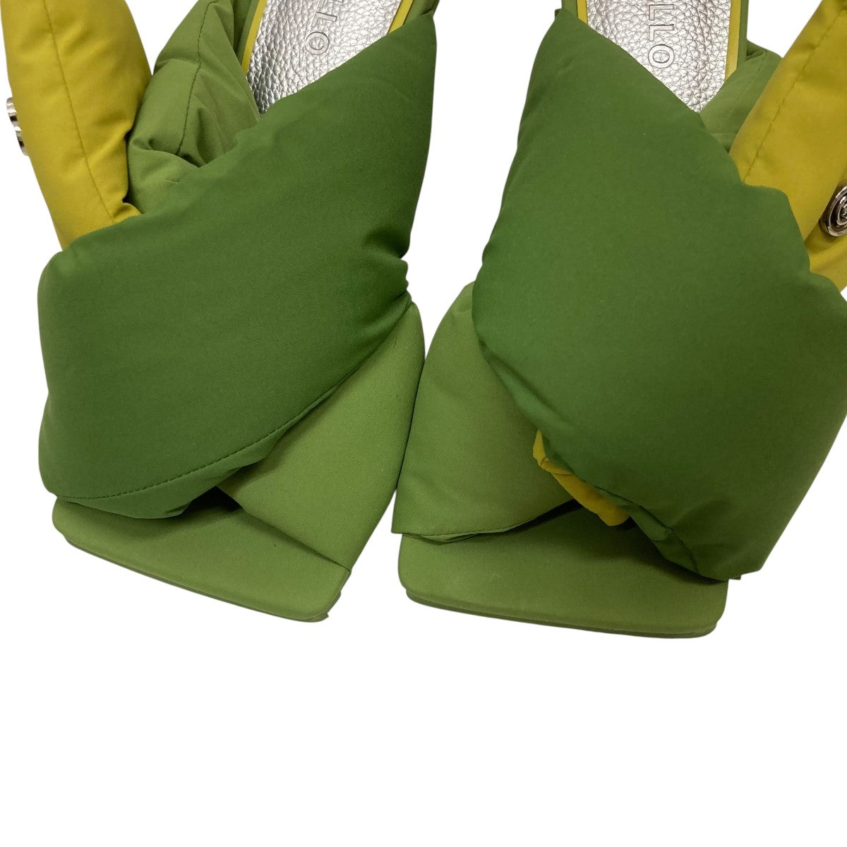 YELLO(イエロ) ヒールミュール 黄緑 サイズ S｜【公式】カインドオル