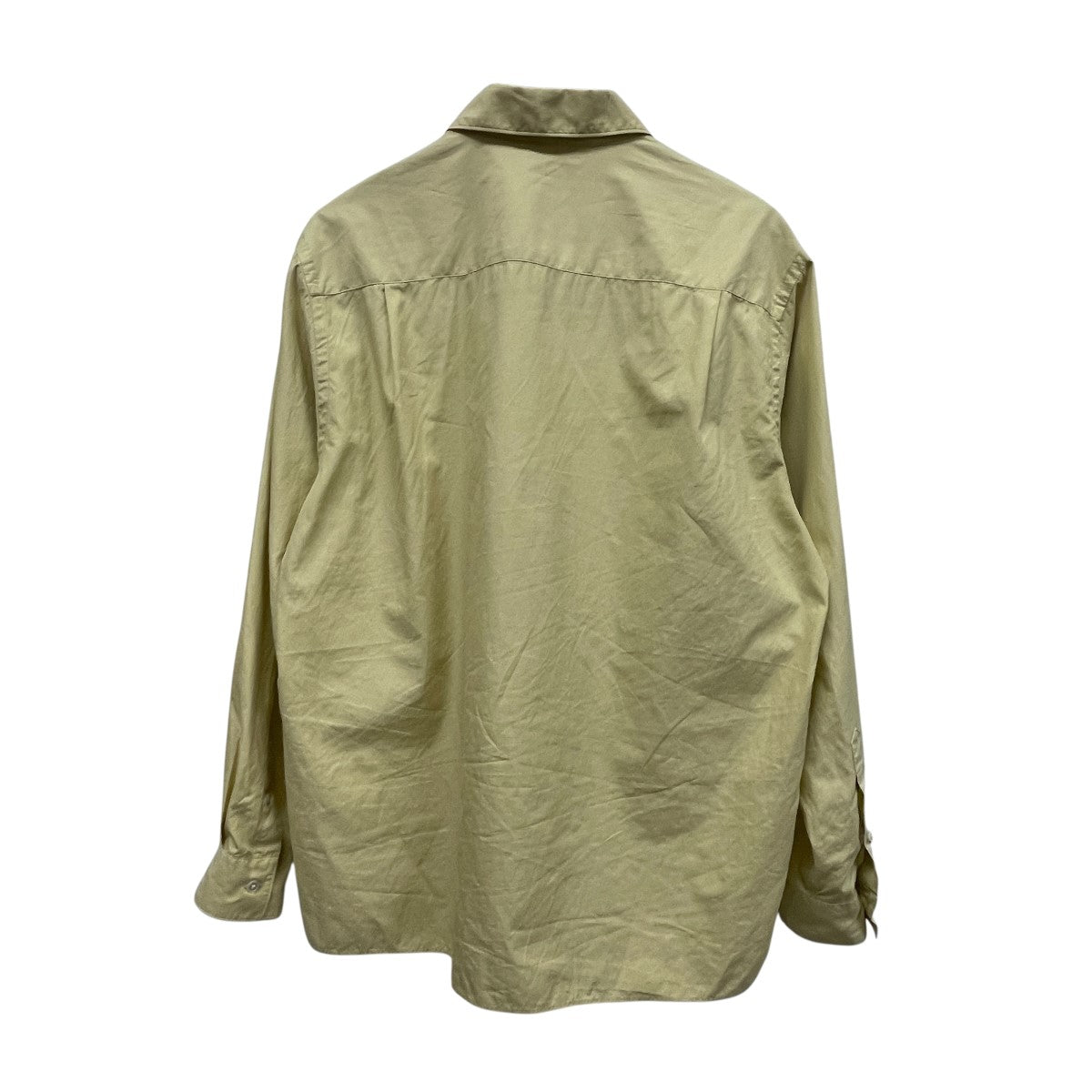 AURALEE(オーラリー) WASHED FINX TWILL BOX SHIRTS長袖シャツ