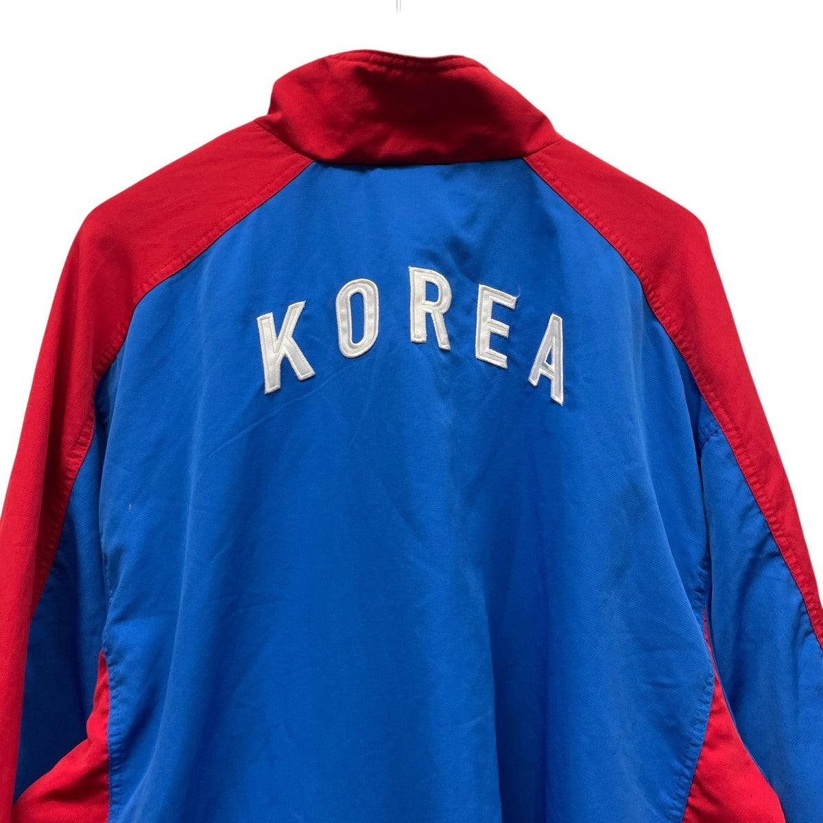 NIKE(ナイキ) バックロゴナイロンジャケット ブルー サイズ XXL