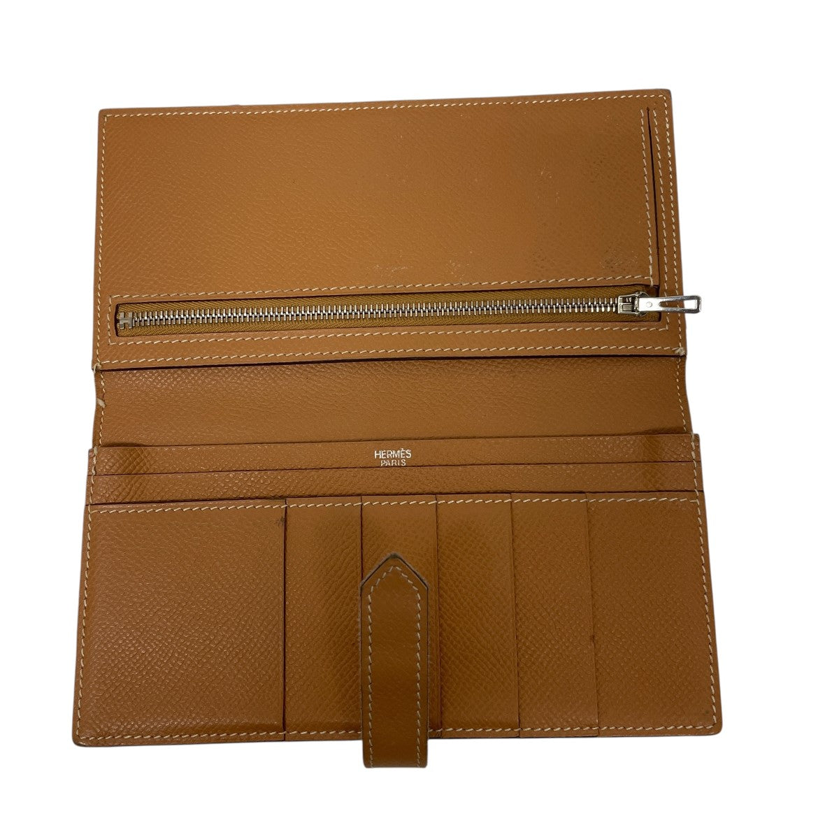 エルメス財布 HERMES(エルメス) 2008年製ベアン スフレ 長財布 L刻印 スカイ