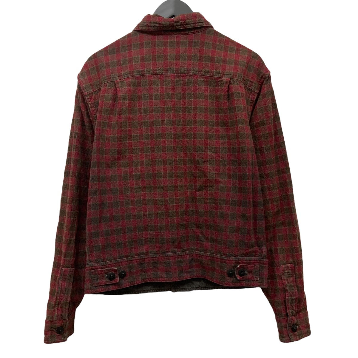 ダブルアールエル　RRL ドットシャツ　赤 L RRL(ダブルアールエル) シャツジャケット0200011734 0200011734