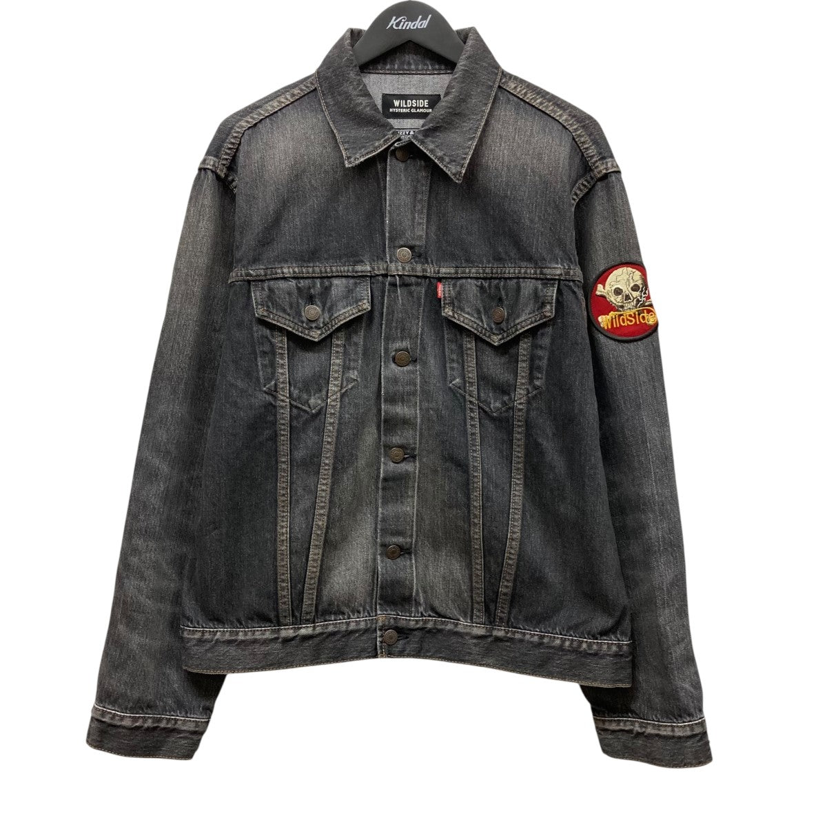 HYSTERIC スタジャン X-Large ブラック HYSTERIC GLAMOUR スタジャン ASSOCIATION メンズ : ZOZOTOWN