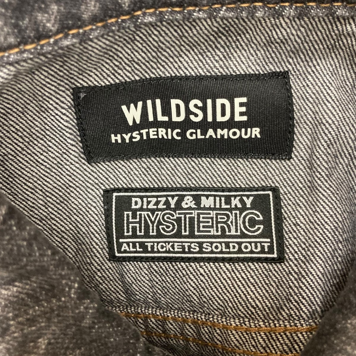 WILDSIDE×Hysteric Glamour SPEAK NO EVILデニムジャケットSP