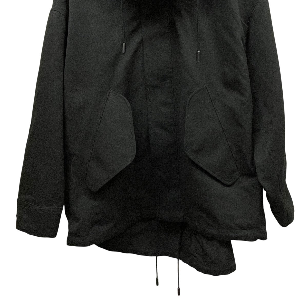THE RERACS(ザリラクス) ショートモッズコート ブラック THE RERACS│ザ・リラクス / RERACS LONG MODS COAT