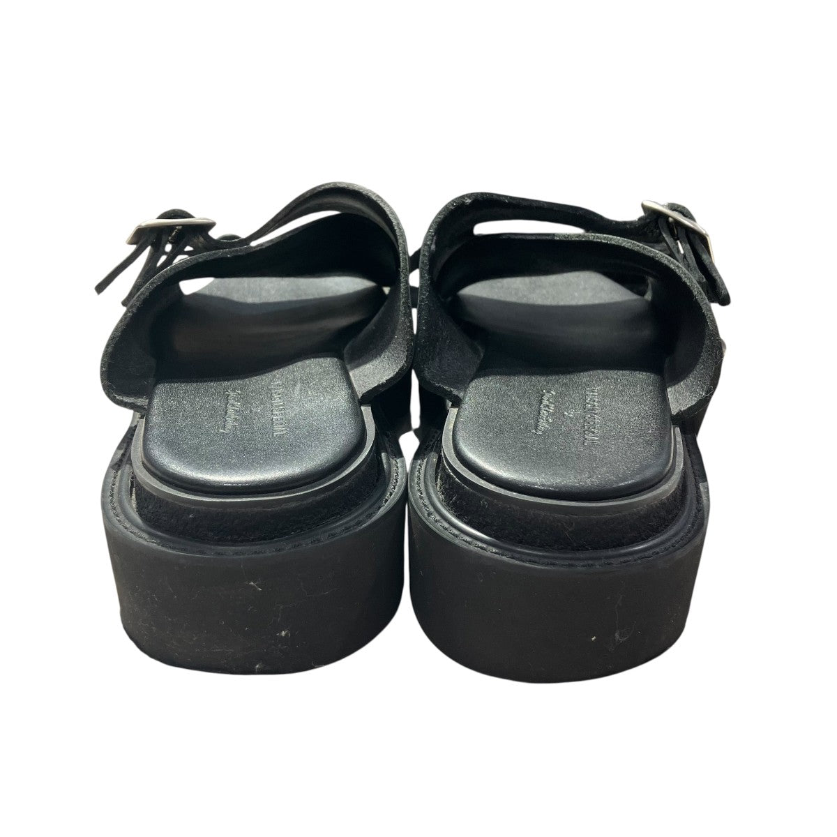 MAISON SPECIAL×specialshoesfactory ダブルモンクストラップ