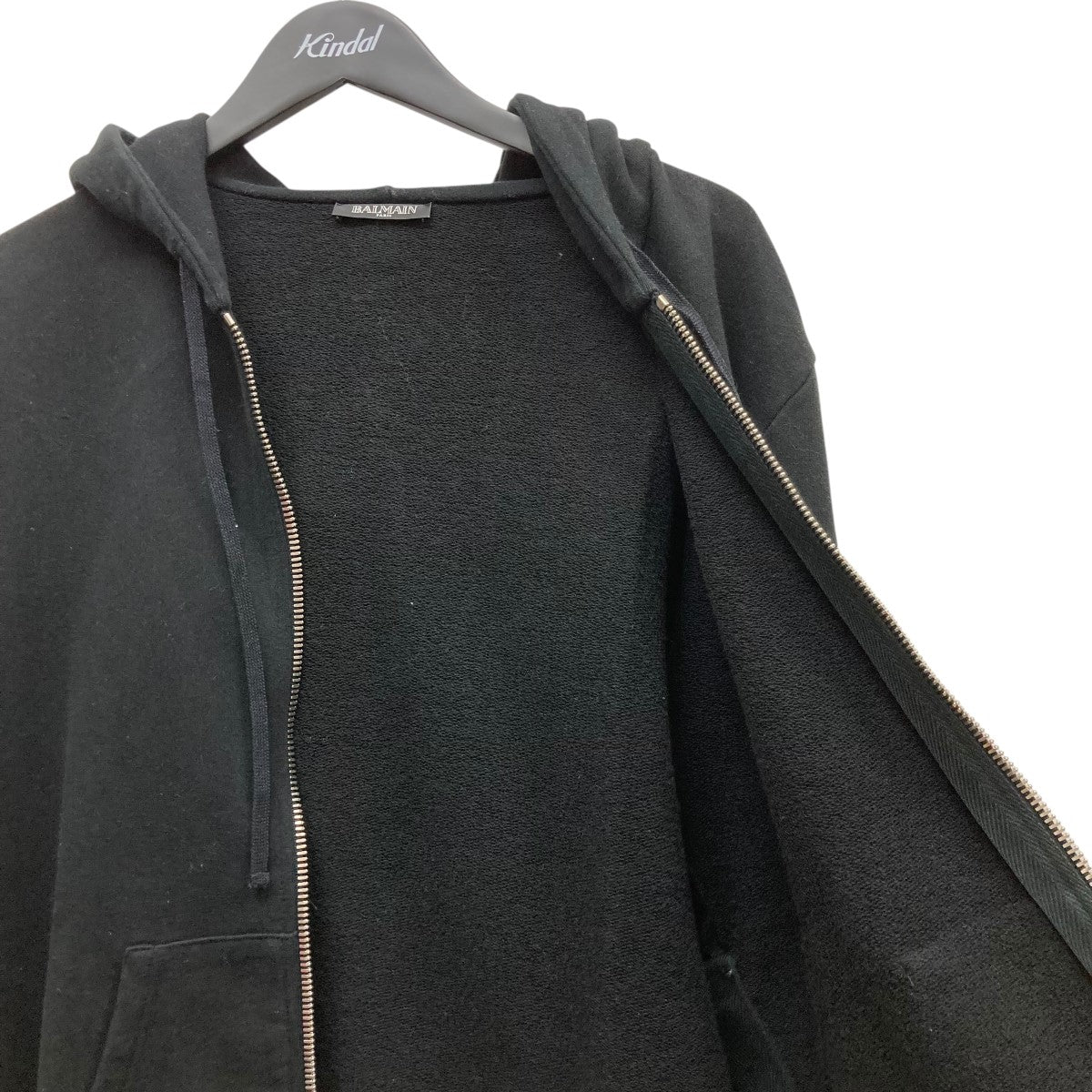 品質のいい レア✨BALMAIN バルマン ハイゲージ ニットパーカー