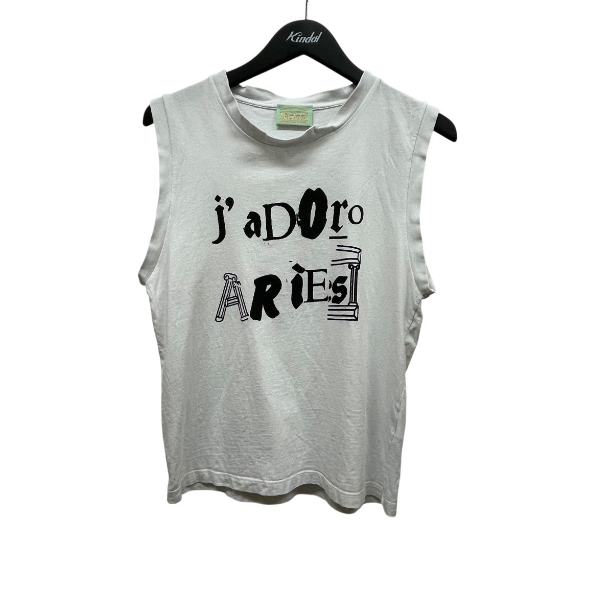 J’adoro Aries Ransom Shrunken VestプリントタンクトップSUAR40800