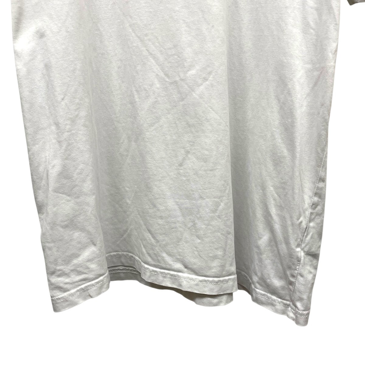 ロク rokh rokh Neon Logo Print T-Shirt ロゴプリントTシャツ R9CA19 ホワイト サイズ：M rokh(ロク) rokh Neon Logo Print T-ShirtロゴプリントTシャツ