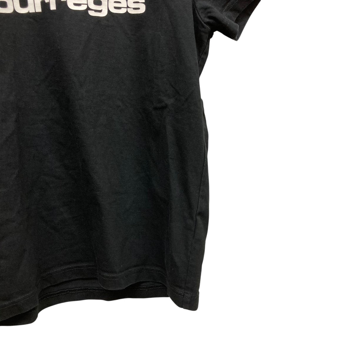 courreges(クレージュ) 22SSロゴプリントTシャツ322JTS006JS0043