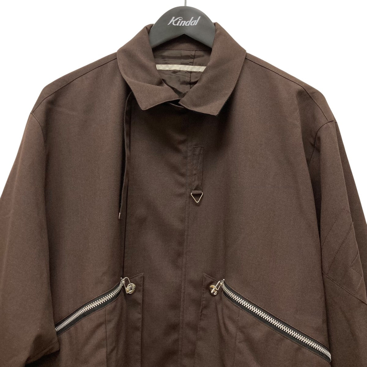 Tamme(タム) 22SSMK3 JACKETシャツジャケット22S0014 22S0014 ブラウン