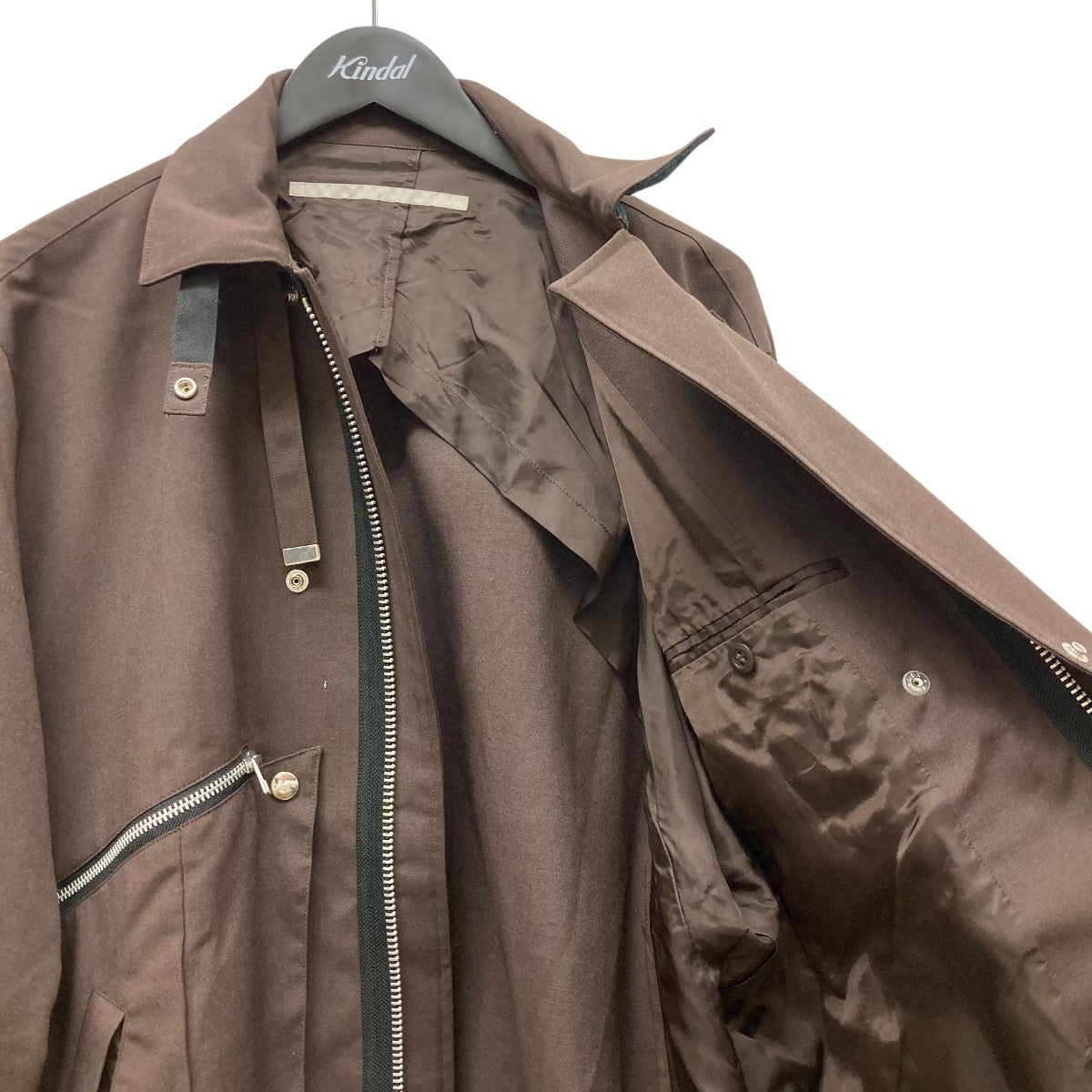 Tamme(タム) 22SSMK3 JACKETシャツジャケット22S0014 22S0014 ブラウン