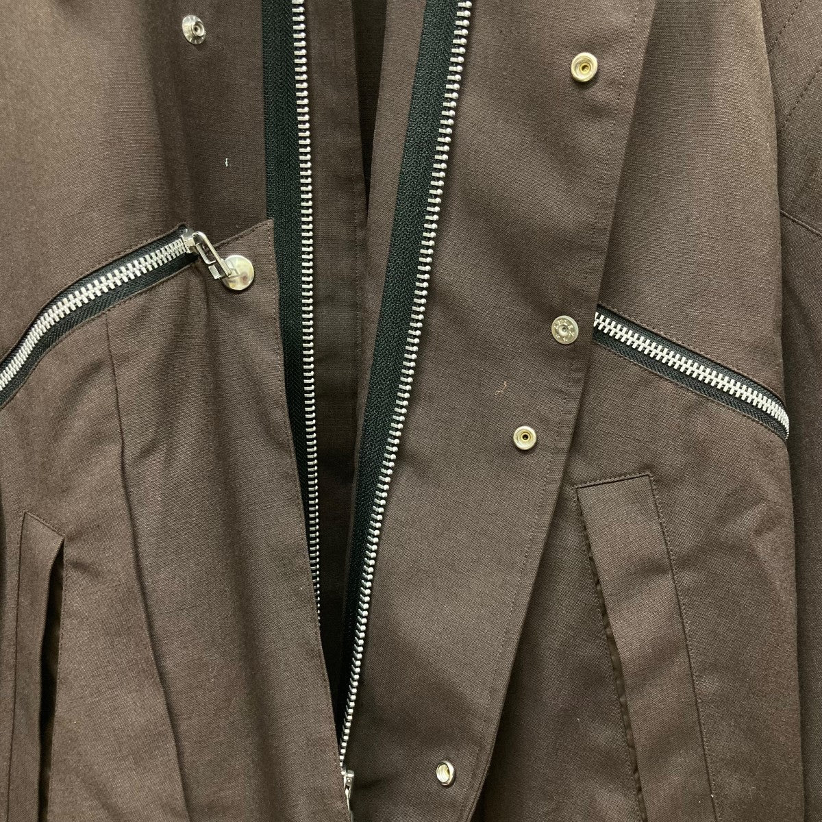 Tamme(タム) 22SSMK3 JACKETシャツジャケット22S0014 22S0014 ブラウン