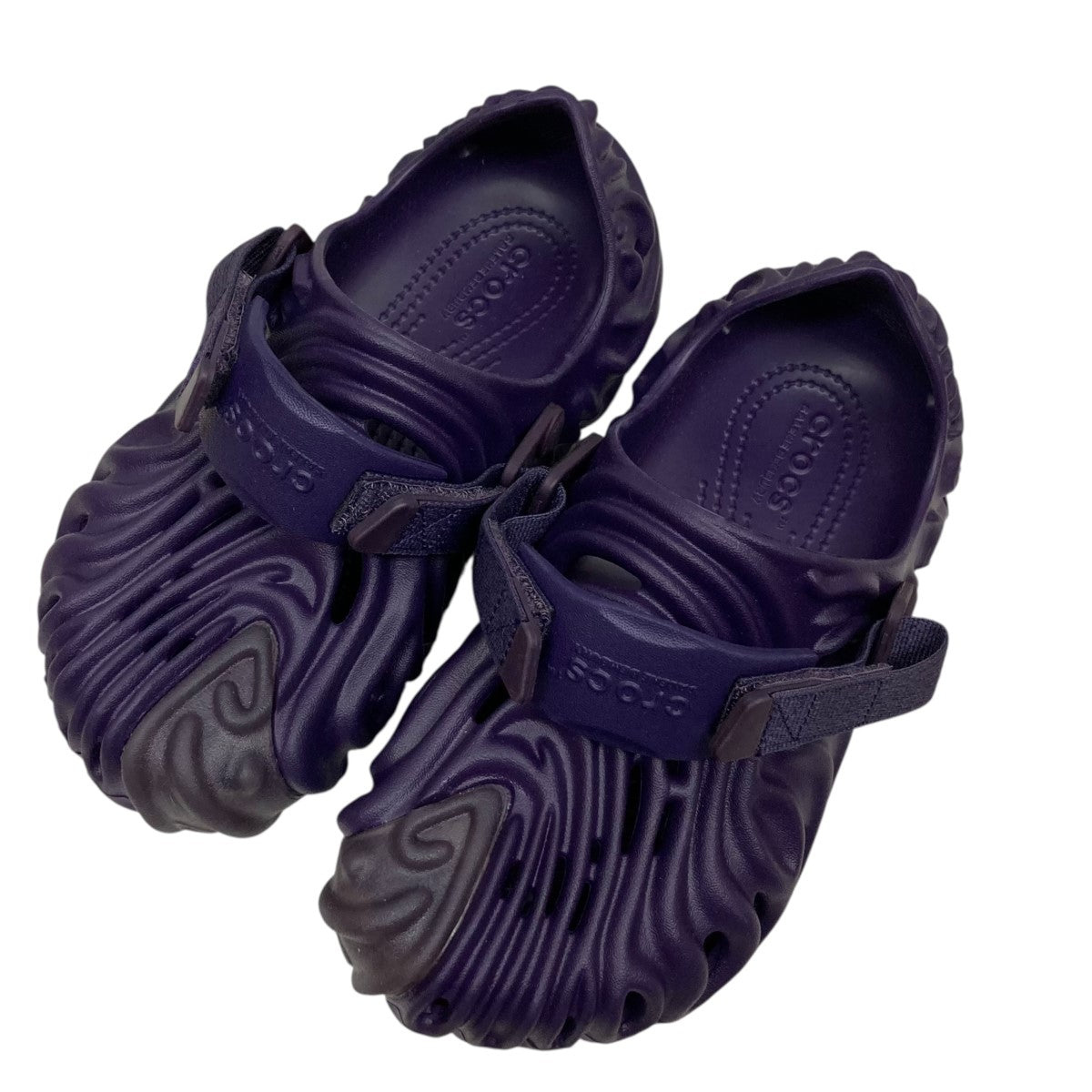 Salehe Bembury x CROCS スポーツサンダル パープル 28 crocs×SALEHEBEMBURY POLLEXサンダル パープル サイズ M5
