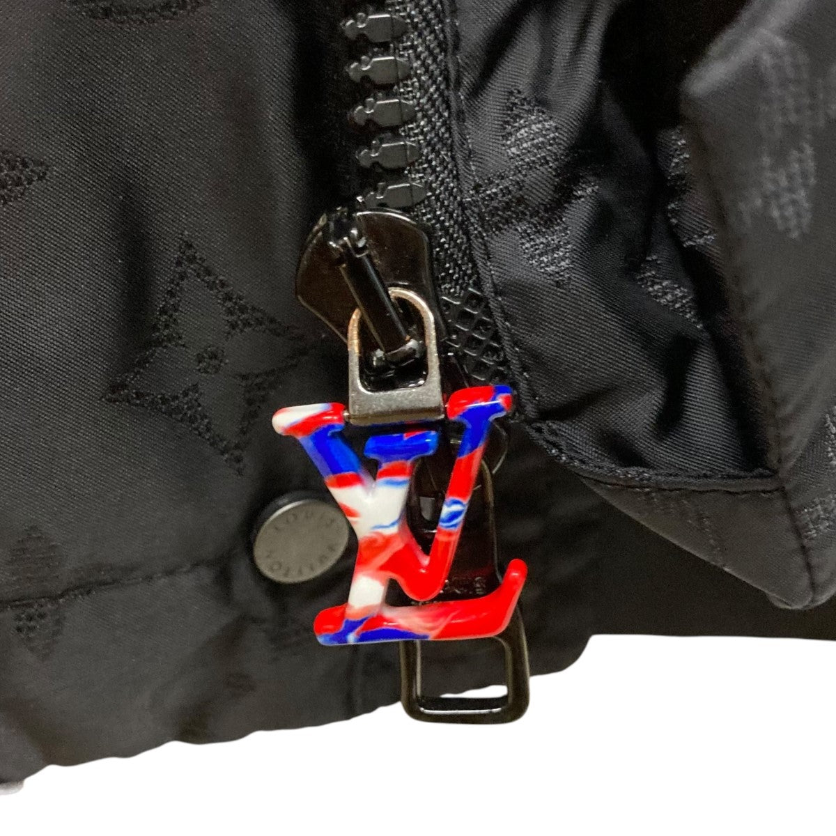 LOUIS VUITTON×NBA 21SSオールオーバーナイロンロゴパーカー