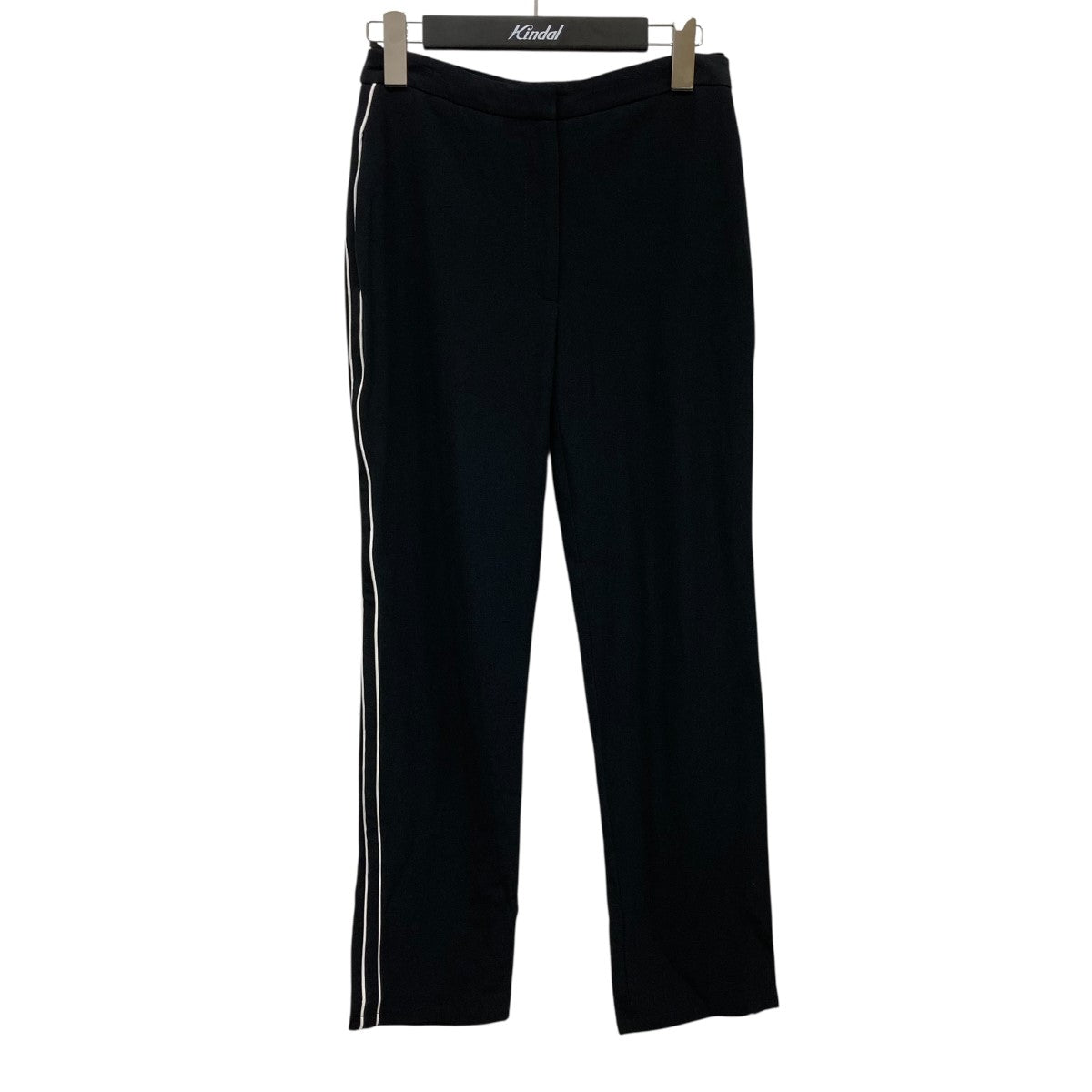 alexander mcqueen 25SS パンツ ブラック系 ALEXANDER McQUEEN(アレキサンダーマックイーン) サイドライン