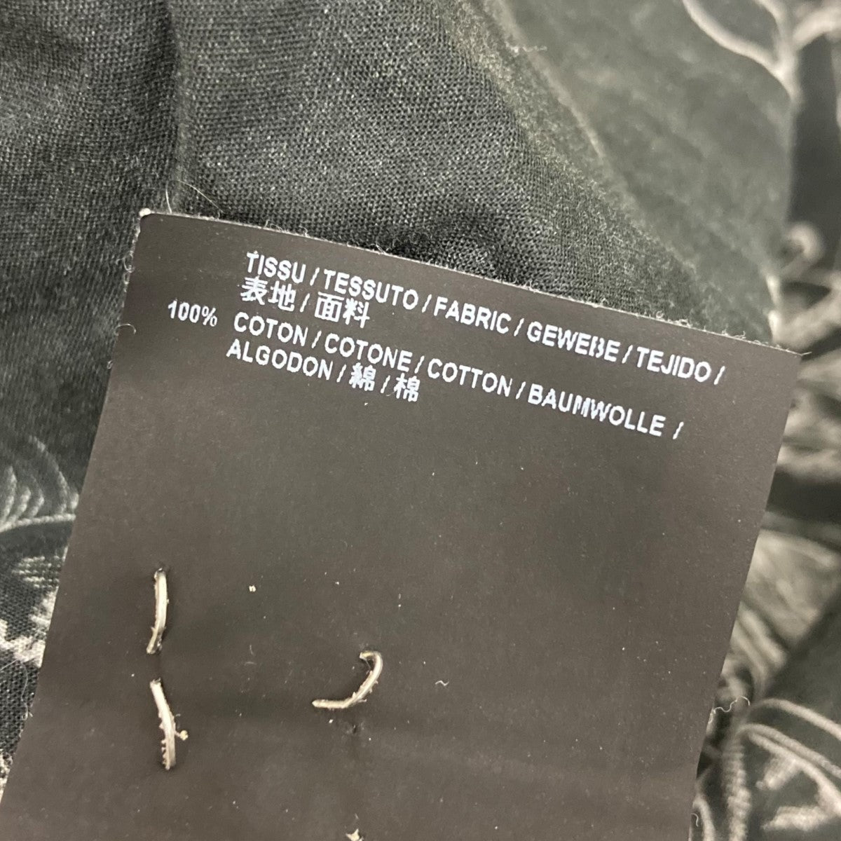 Saint Laurent Paris skelton shirtスケルトンシャツ 古着・中古-6枚目のアイテム画像