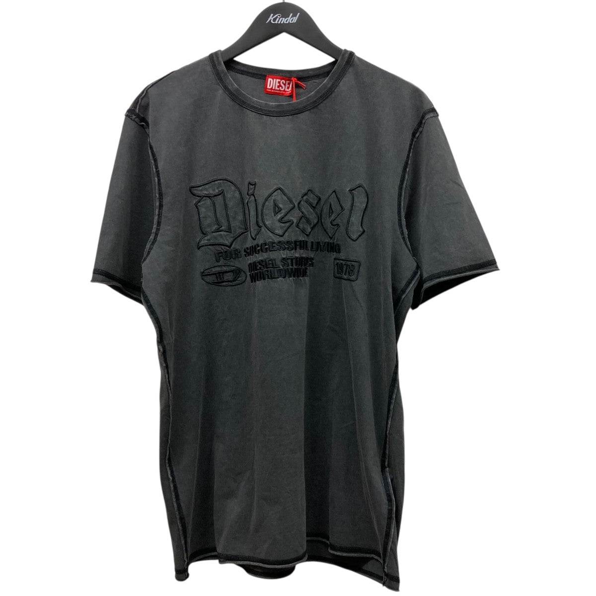 DIESEL(ディーゼル) ロゴプリント半袖TシャツA14016 A14016