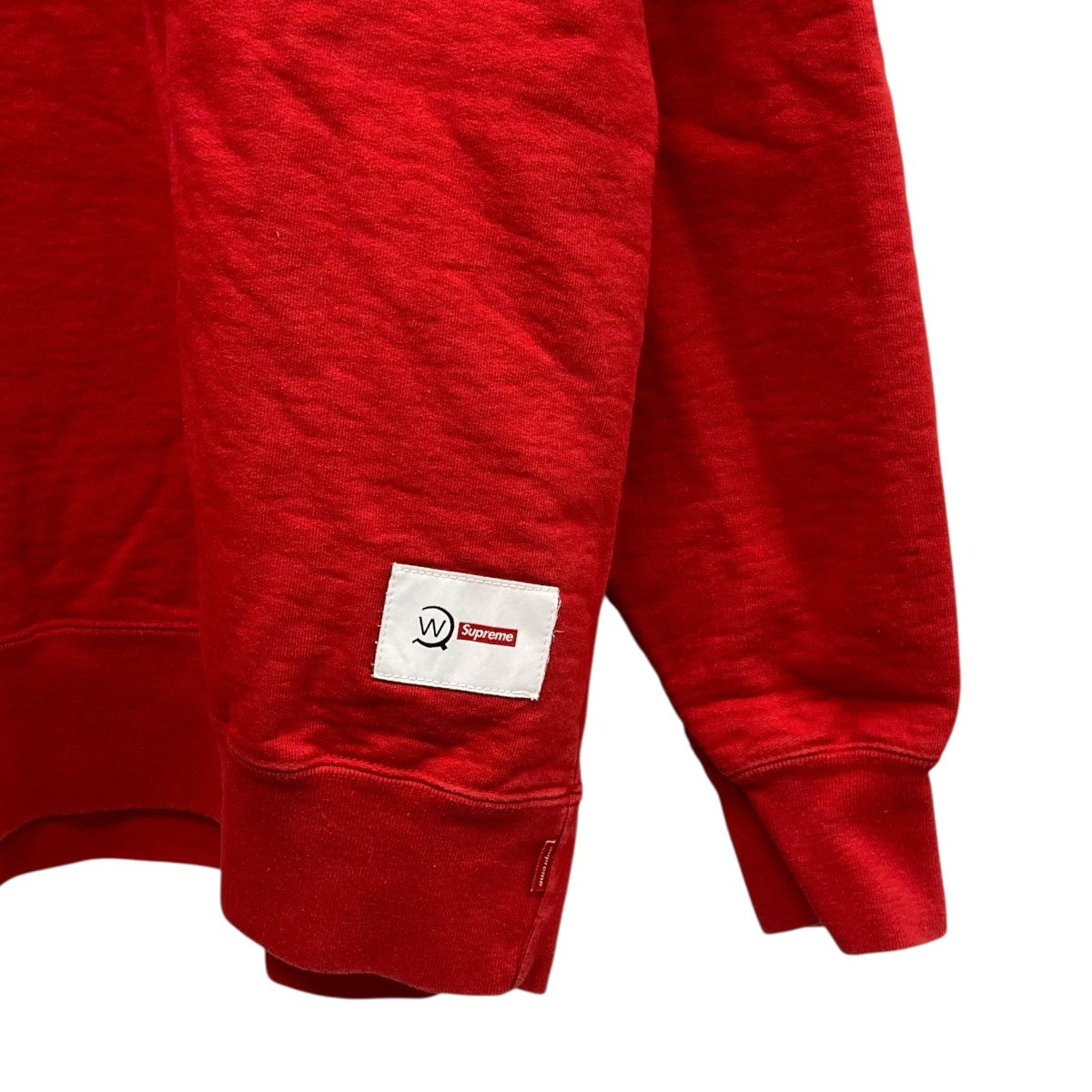 WTAPS×Supreme ロゴプリントスウェット レッド サイズ L｜【公式