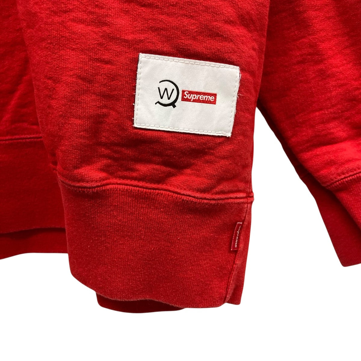 WTAPS×Supreme ロゴプリントスウェット レッド サイズ L｜【公式