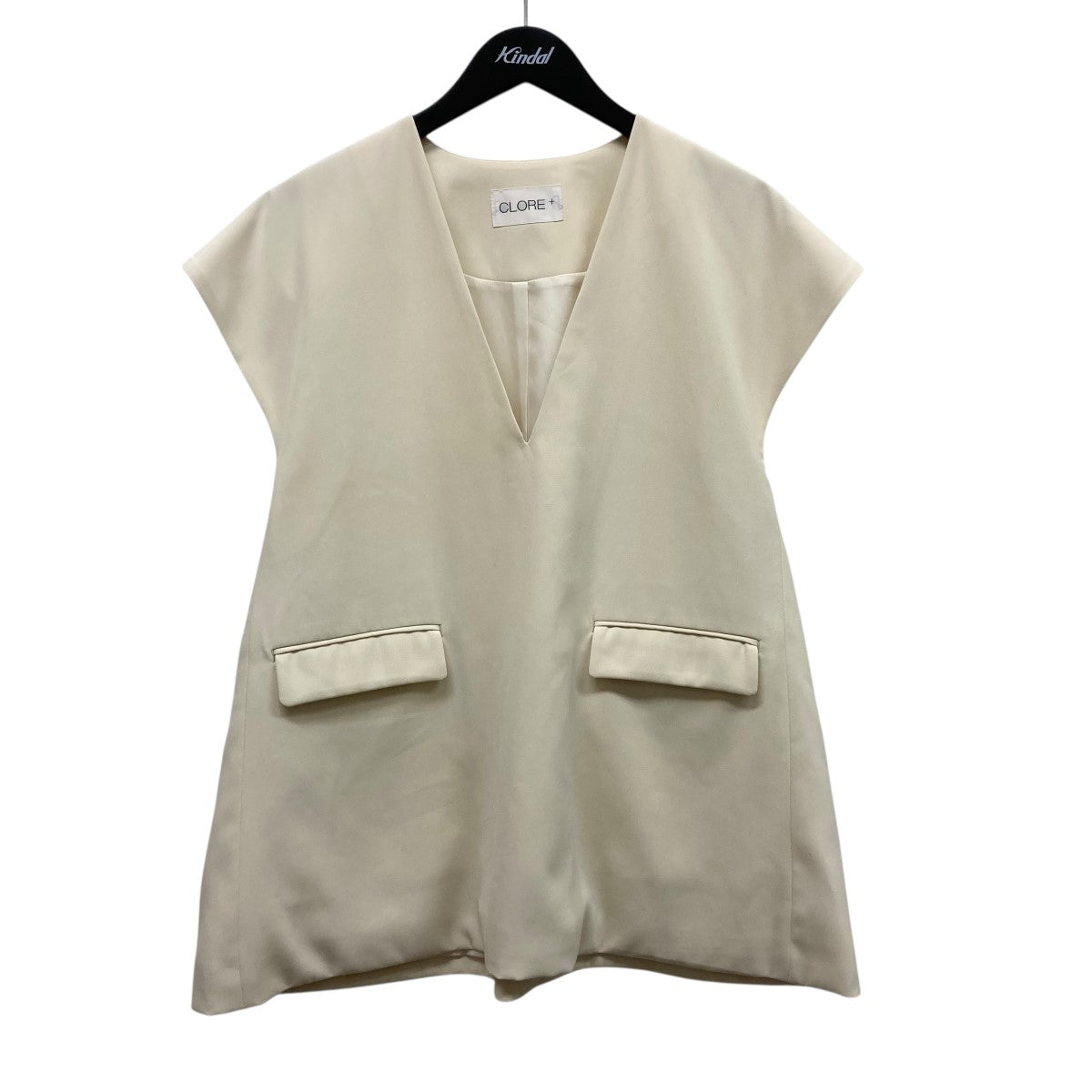 CLORE+ バックベルトベスト 古着・中古-1枚目のアイテム画像