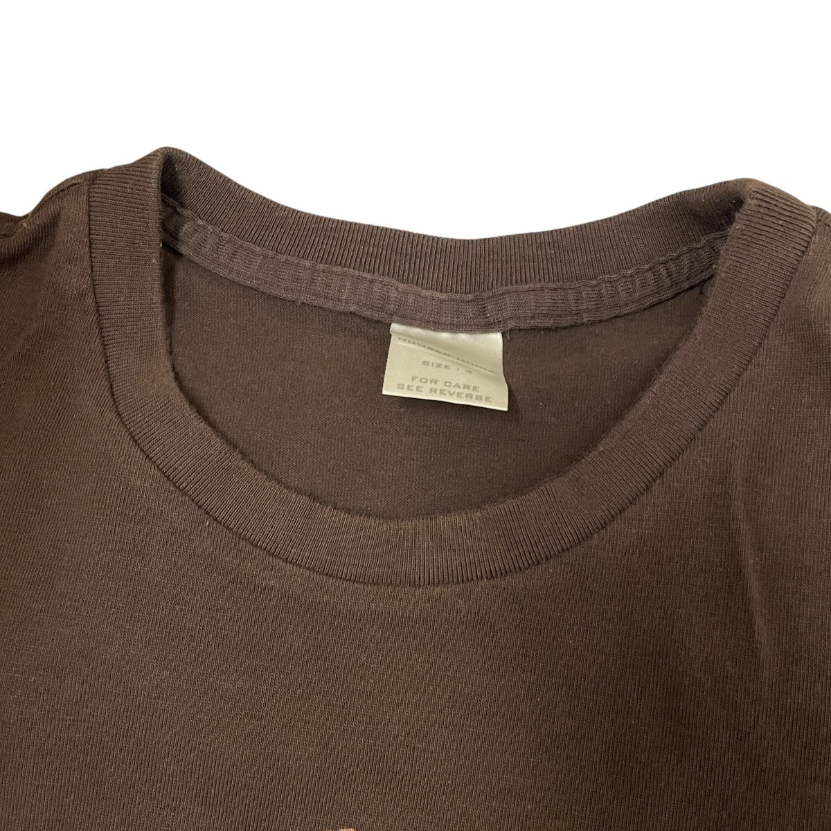 DARJEELING Tシャツ ブラウン grown in the sun / DEAR ショートスリーブTシャツ - くるみの木