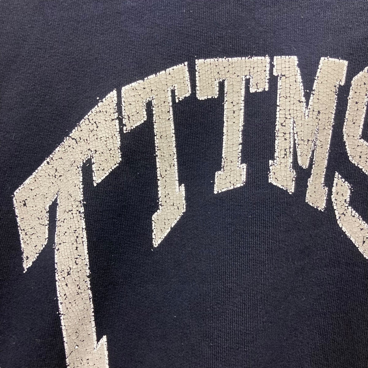 TTT MSW(ティーモダンストリートウエア) 24SSCollege logo crew