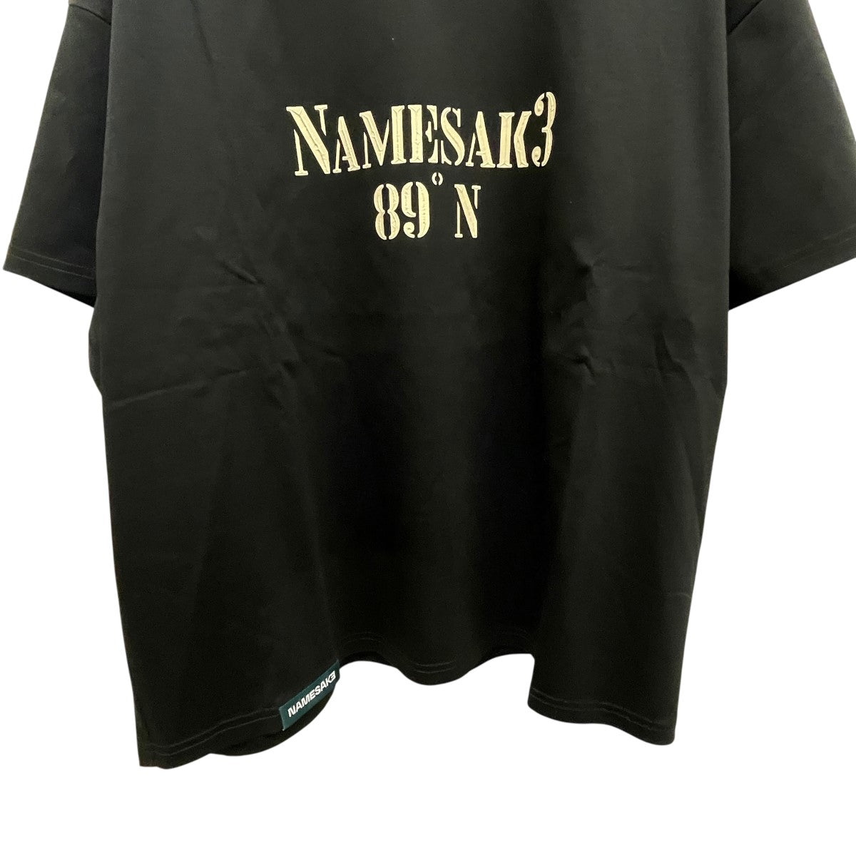 新品 NAMESAKE ノースリーブ コットン ネイムセイク M コットンクルーネック刺繍ノースリーブTシャツ 7917